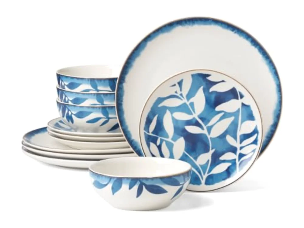 Aura 12 Piece Dinnerware Set
