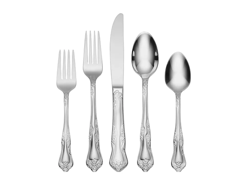 Azalea 20 Piece Everyday Flatware Set