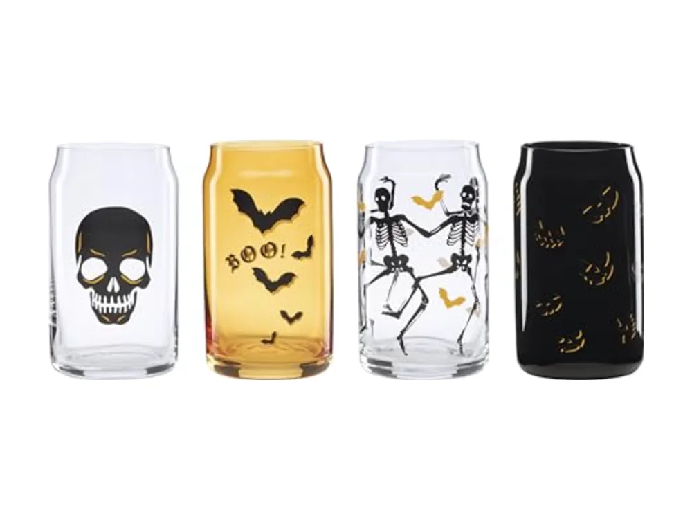 Barware Vintro Halloween Can Cooler Glasses