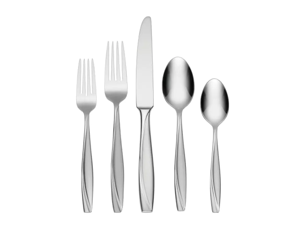 Cleo 45 Piece Everyday Flatware Set