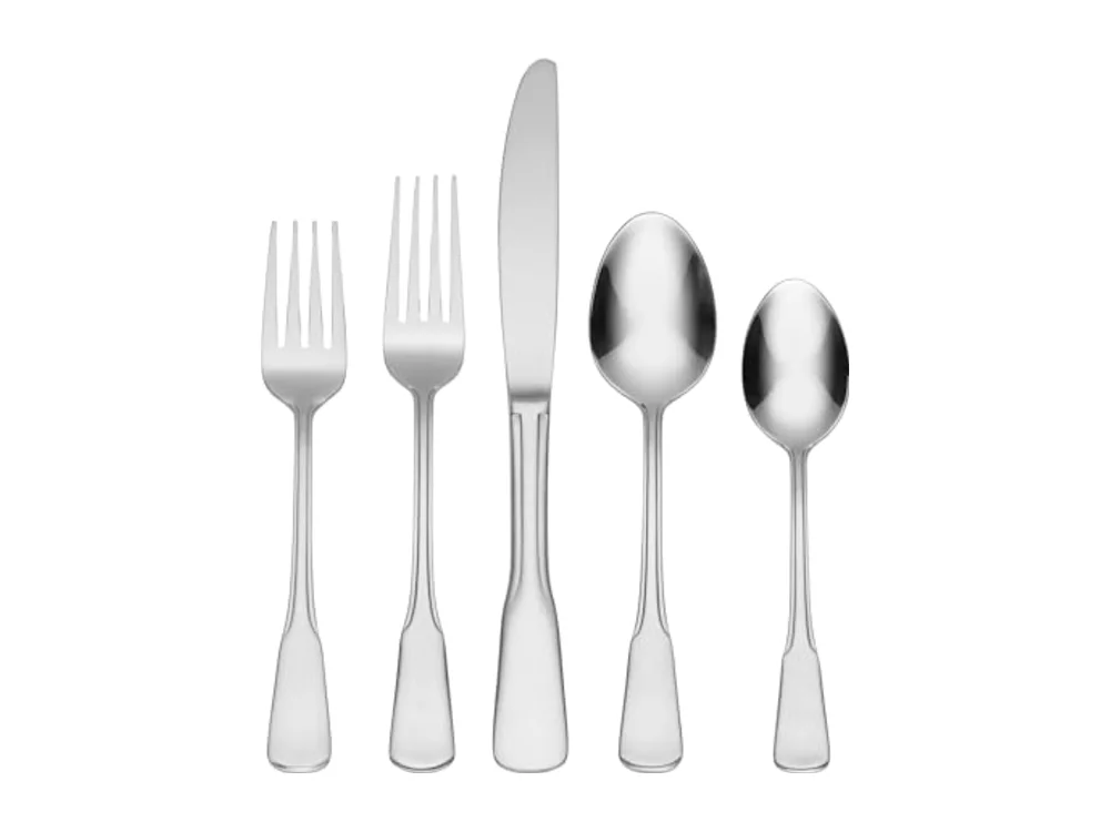 Colonial Boston 45-Piece Everyday Flatware Set