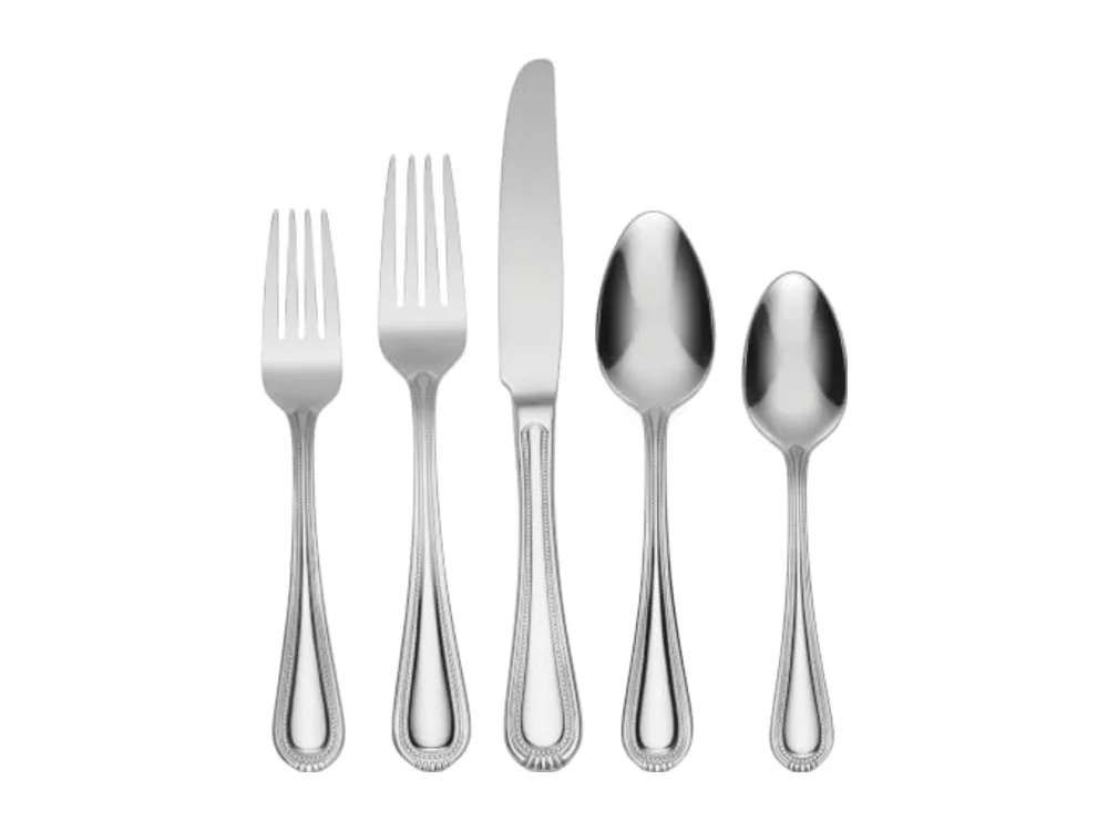 Countess 45-Piece Everyday Flatware Set with Serving