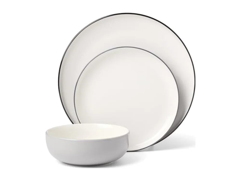 Dinnerware Set 24 Seven Colors Pumice 12-Piece Set