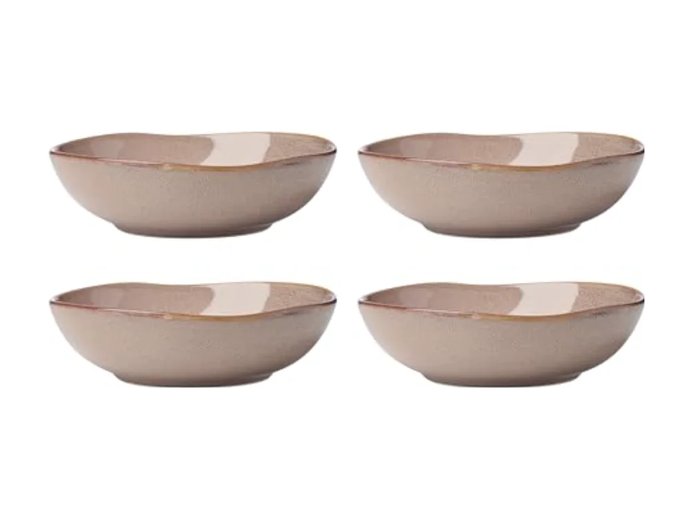 Dinnerware Set Organic Shades Clay Pasta Bowls