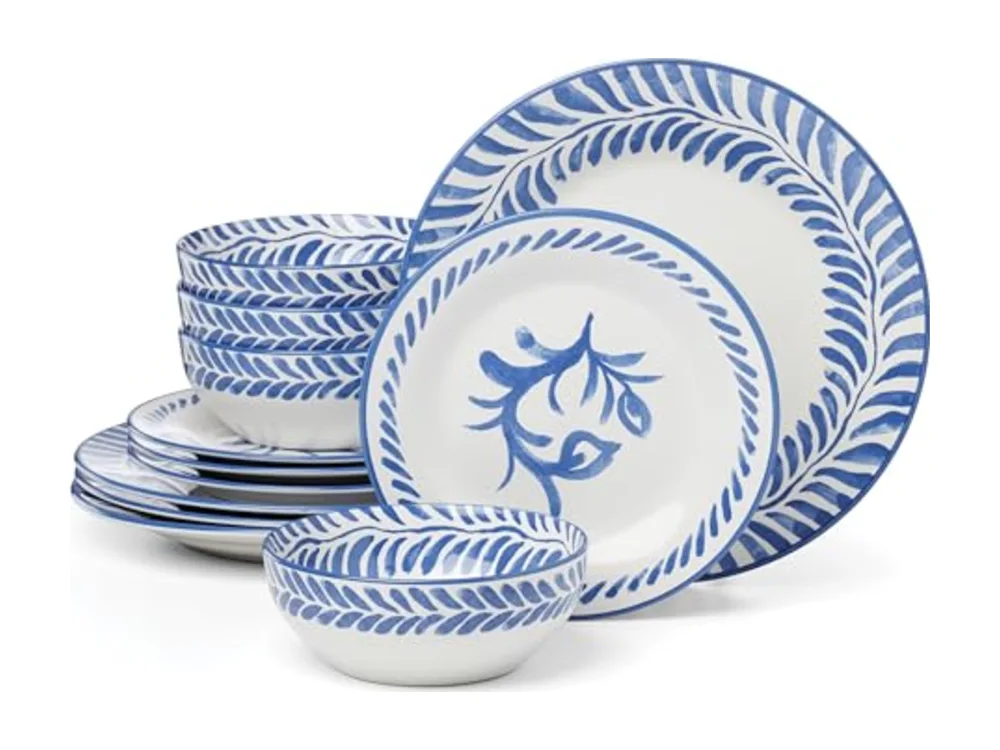 Dinnerware Set Solear Blue 12-Piece Set