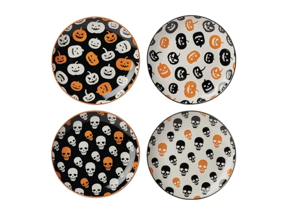 Dinnerware Set Vintro Halloween Accent Plates
