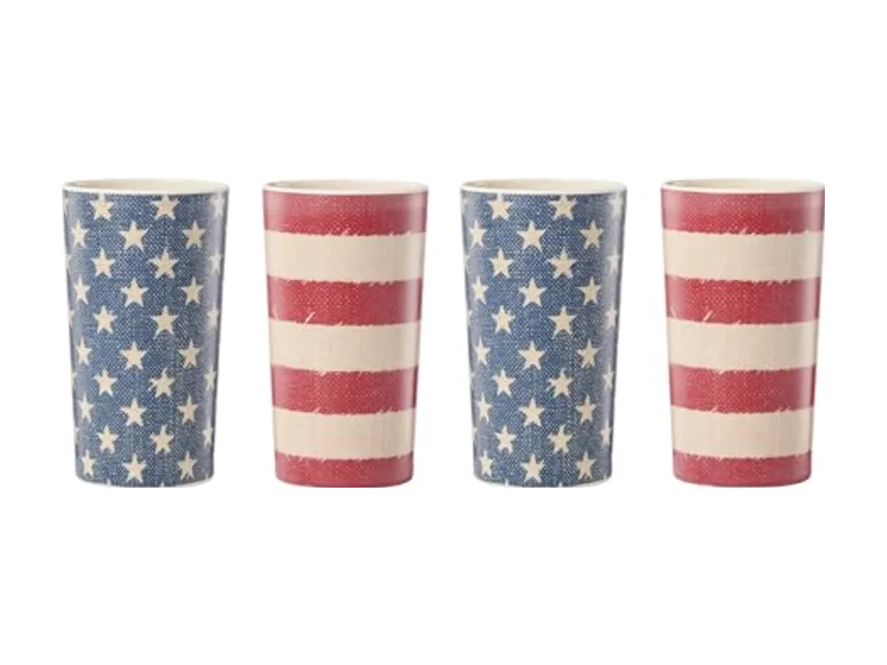 Drinking Glasses Vintage Americana Tumblers