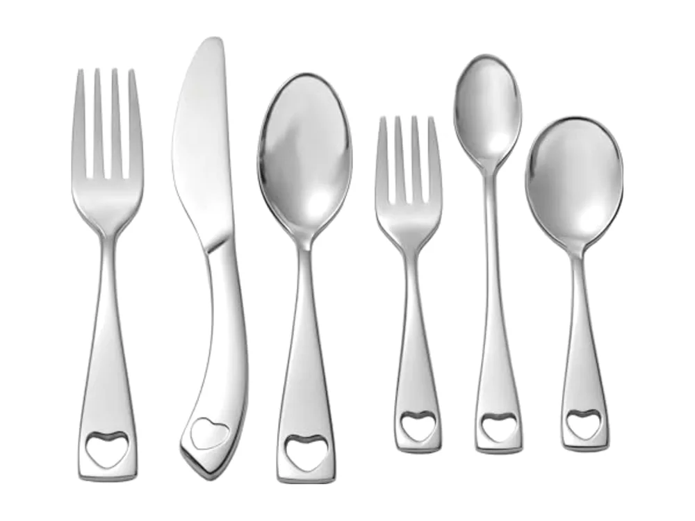 Little Love 6 Piece Fine Flatware Progress 18/10 Stainless