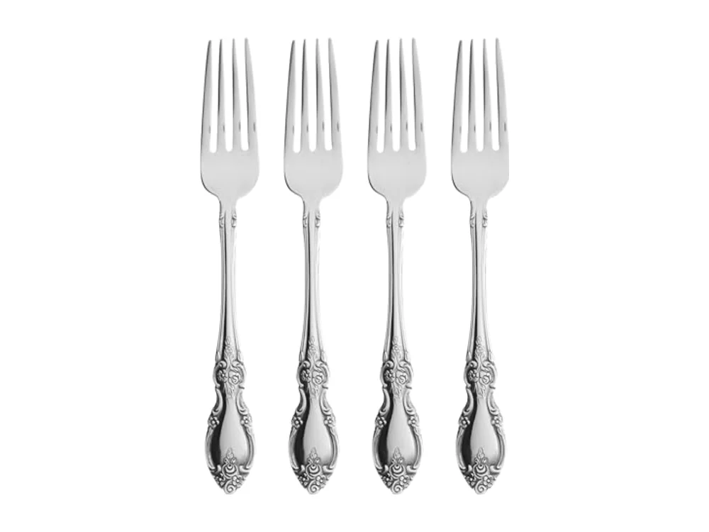 Louisiana 4-Piece Fine Dinner Forks Stainless Steel