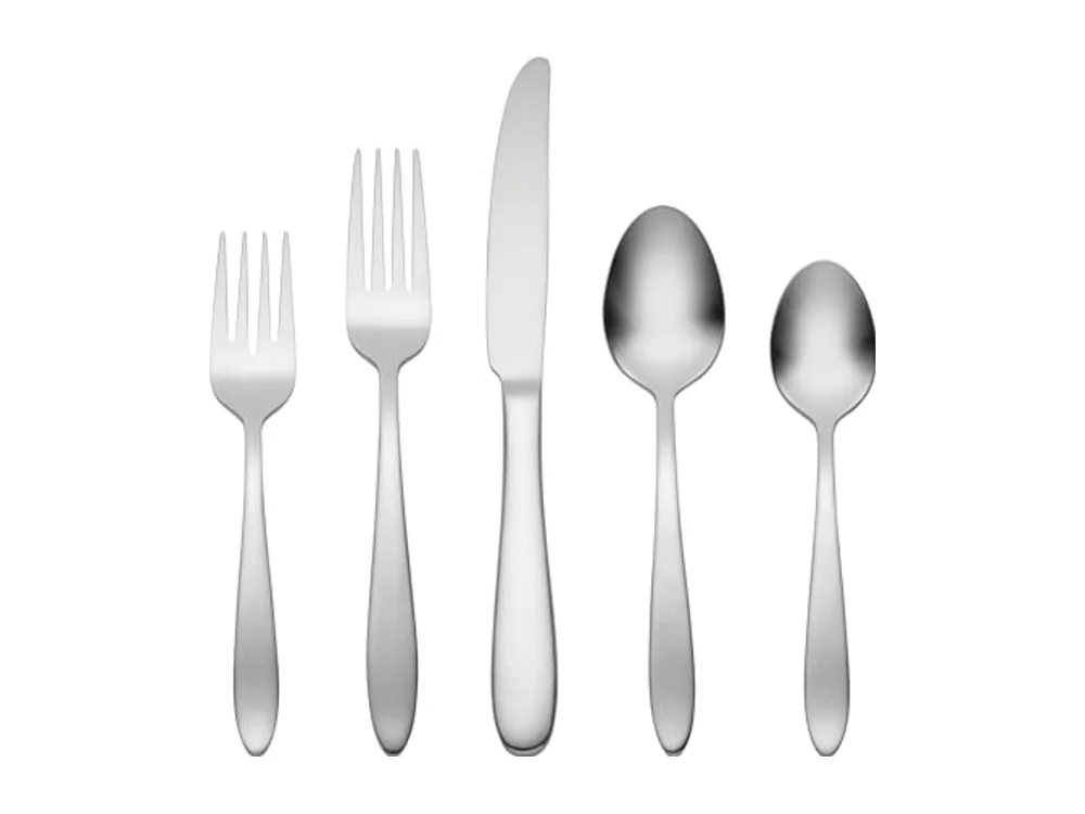Mooncrest Satin 20 Piece Everyday Flatware Set