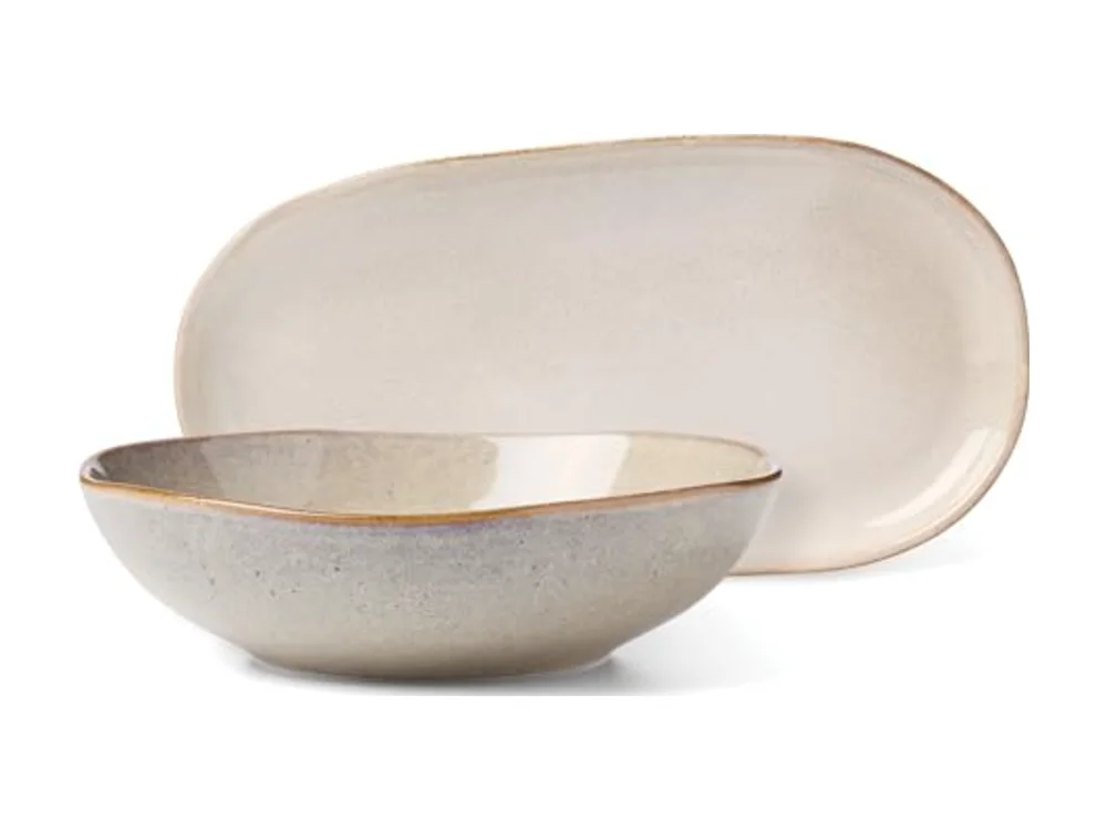 Organic Shades 2-Piece Serving Set