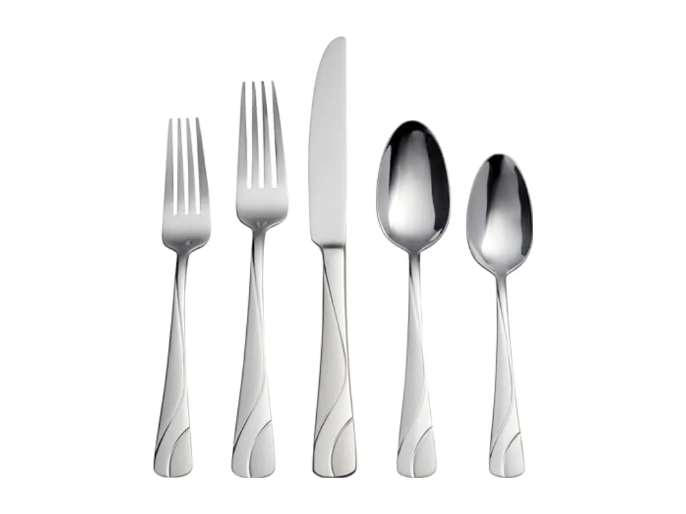River 20 Piece Everyday Flatware Set
