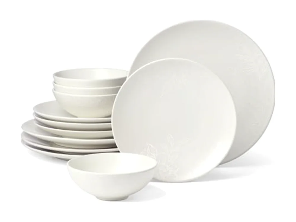 Roseto 12-Piece Dinnerware Set