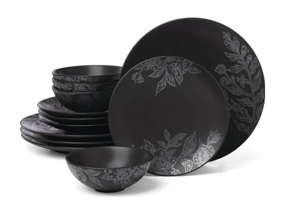 Roseto 12-Piece Dinnerware Set