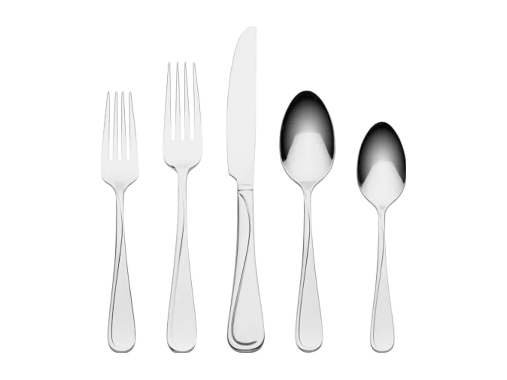 Soar 65-Piece Flatware Set with Serving Utensils