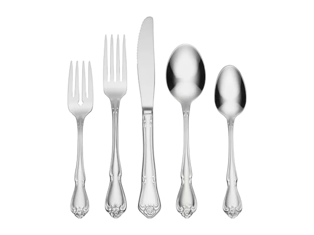 True Rose 20-Piece Everyday Flatware Set