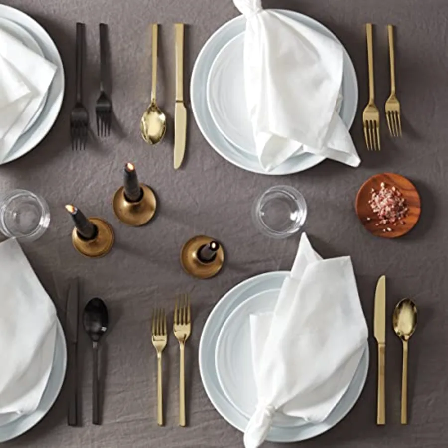 Allay Champagne 20 Piece Everyday Flatware Set view 2