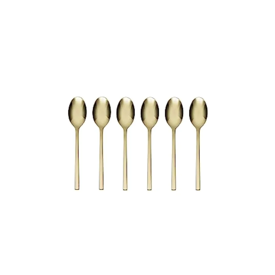 Allay Champagne Everyday Flatware Teaspoons Metallic view 2
