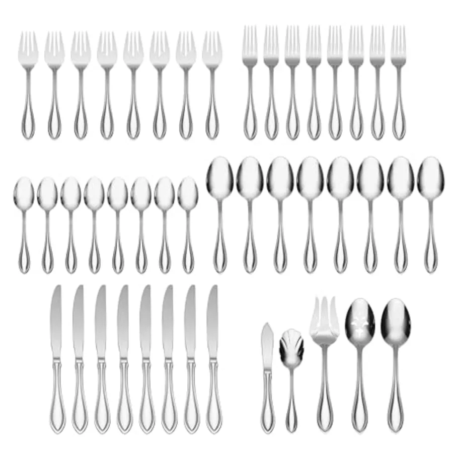American Harmony 45-Piece Everyday Flatware Set view 2