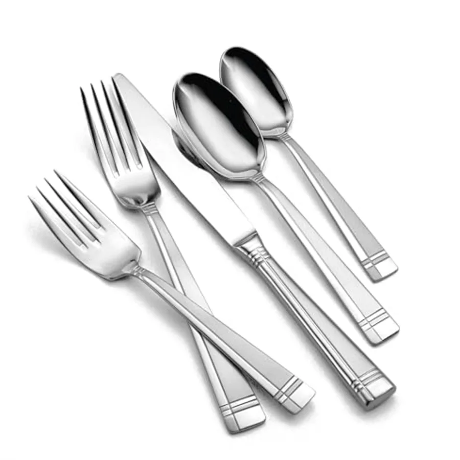 Amsterdam 45-Piece Everyday Flatware Set view 4