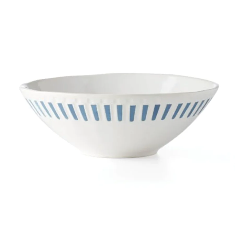 Artisanal Stripe Serving Bowl