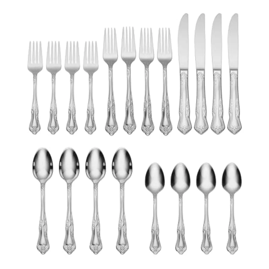Azalea 20 Piece Everyday Flatware Set view 2