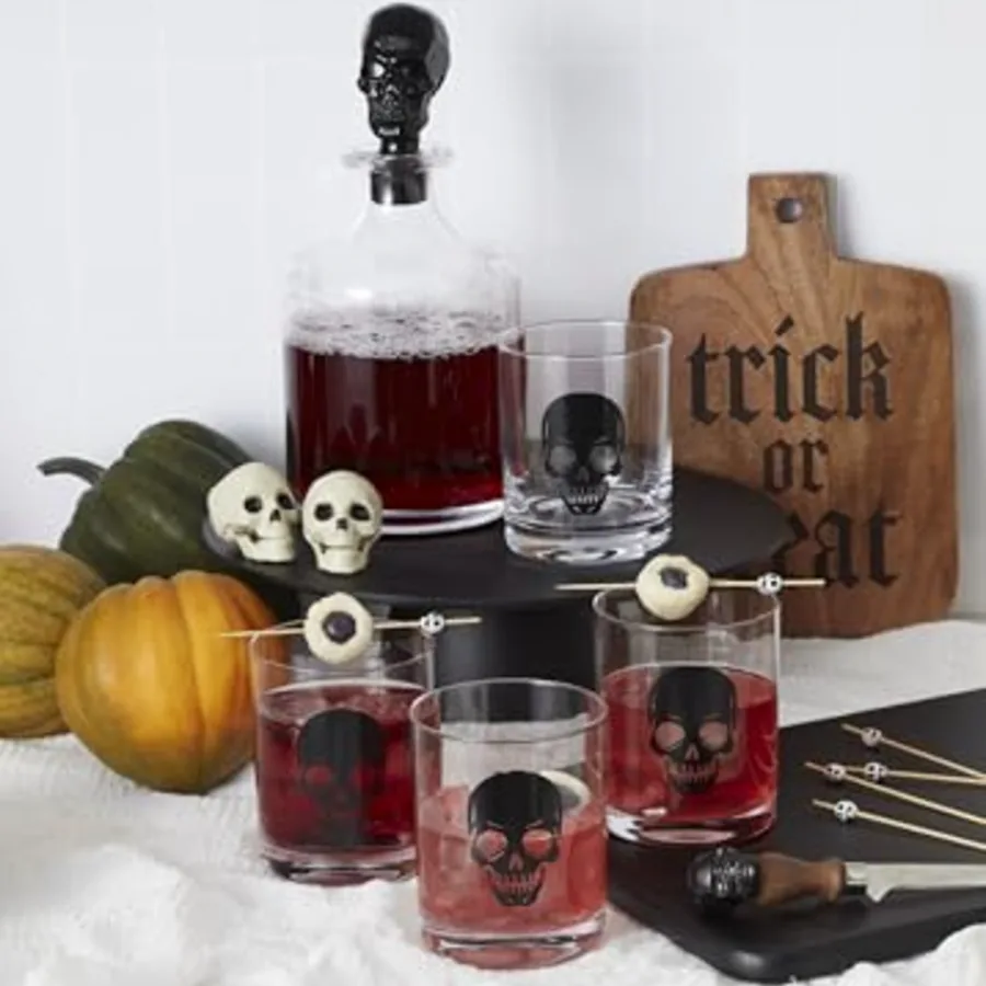 Barware 5-Piece Skeleton Whiskey Set view 5