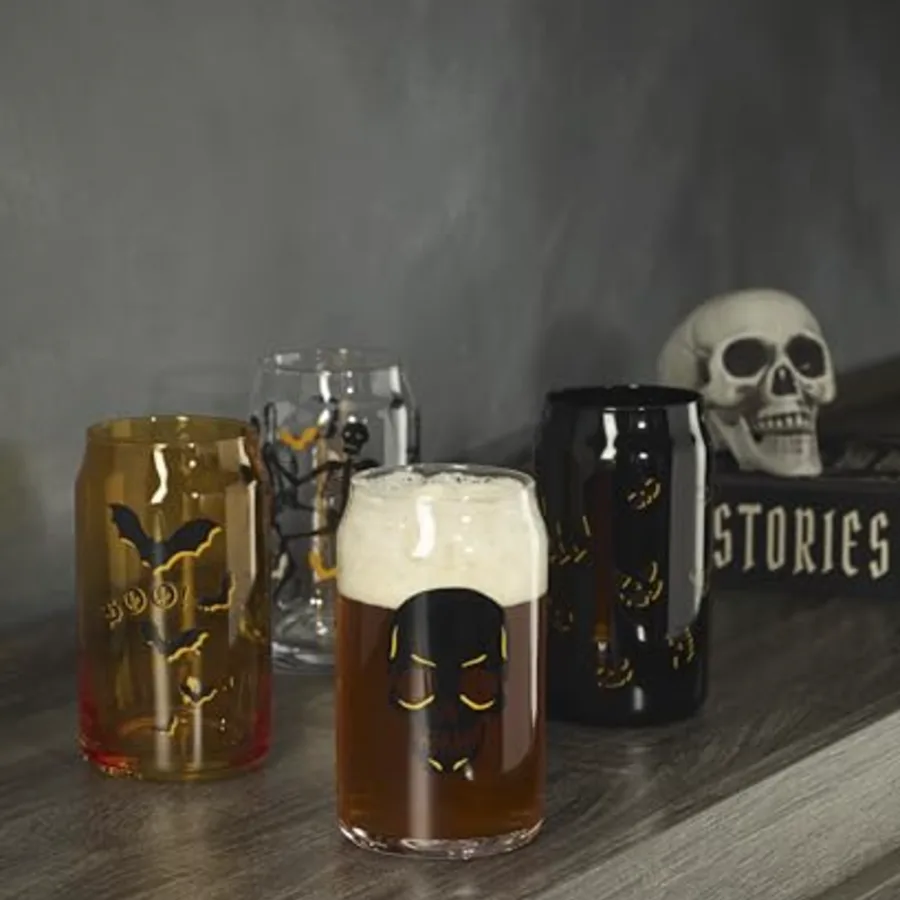 Barware Vintro Halloween Can Cooler Glasses view 3