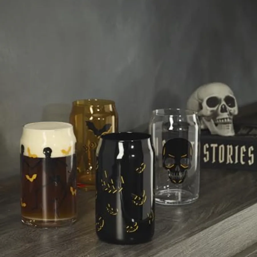 Barware Vintro Halloween Can Cooler Glasses view 4