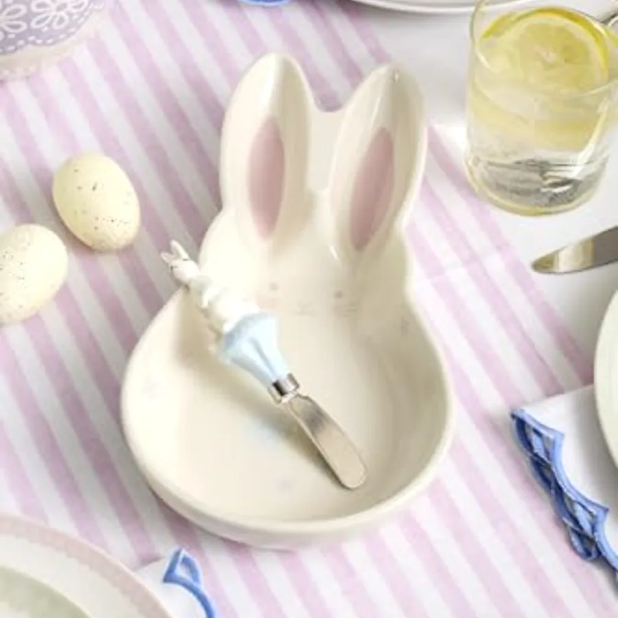 Bunny Hop Bunny Platter view 5
