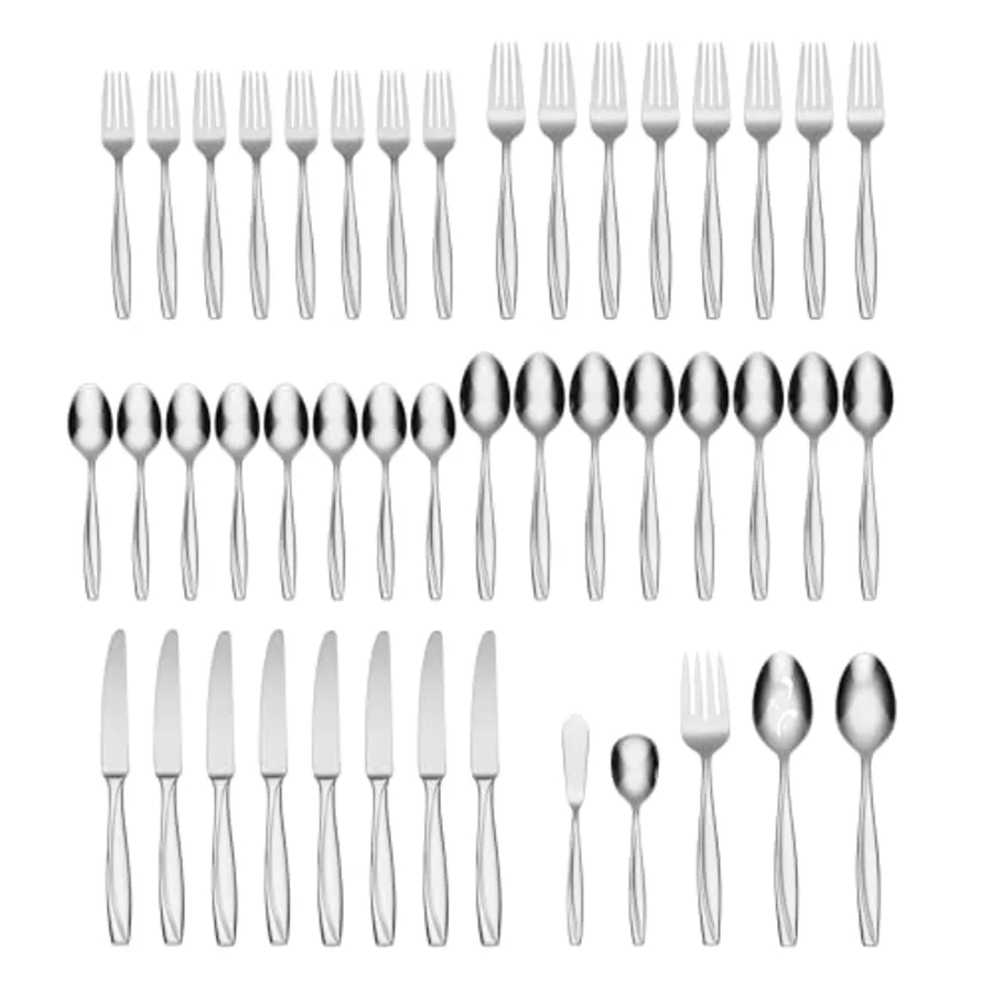 Camlynn Mirror 45-Piece Everyday Flatware Set view 3