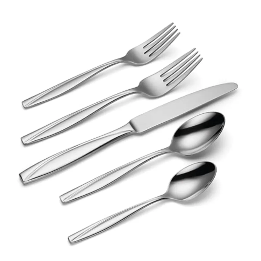 Camlynn Mirror 45-Piece Everyday Flatware Set view 4