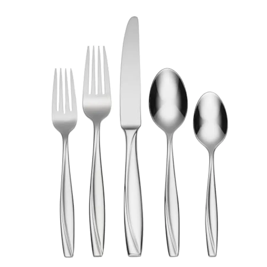 Camlynn Mirror 45-Piece Everyday Flatware Set