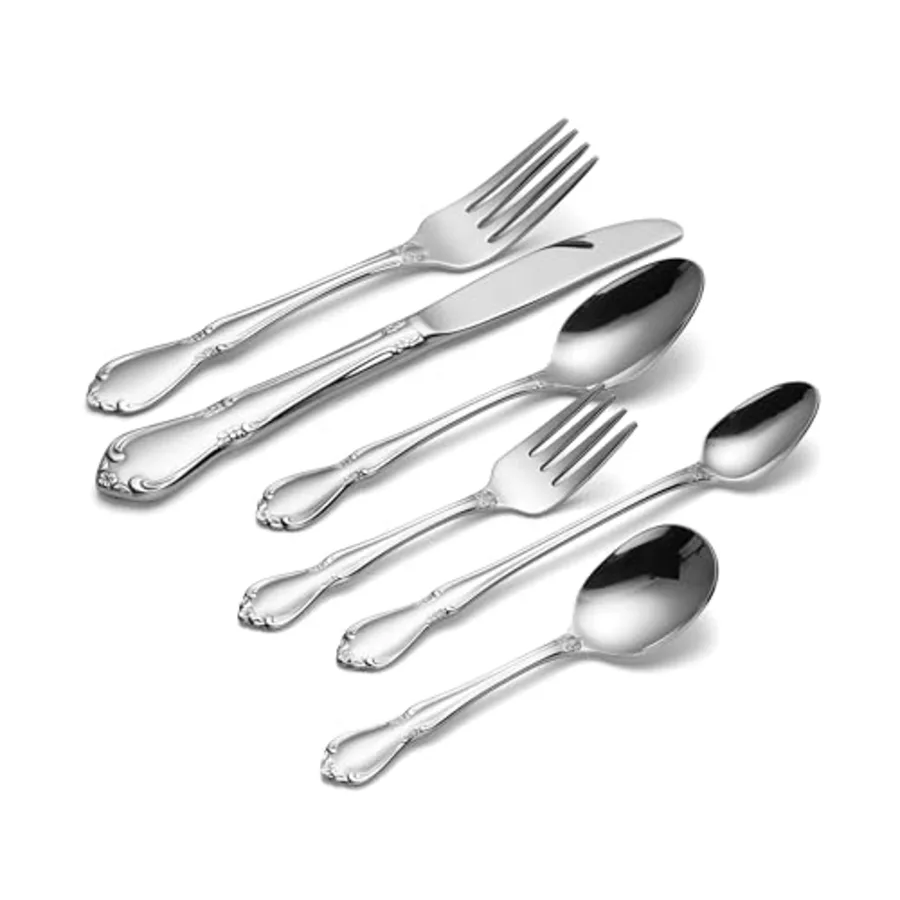 Chateau 6-Piece Child Progress Flatware Set view 2