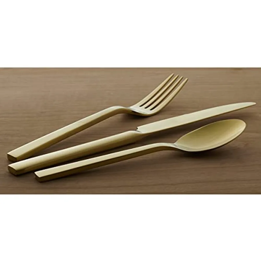 Chef's Table Champagne 20 Piece Everyday Flatware Set view 3