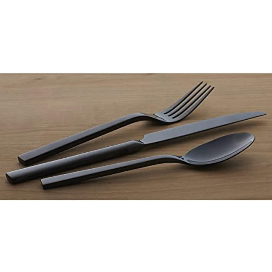 Chefs Table Black 20 Piece Everyday Flatware view 5