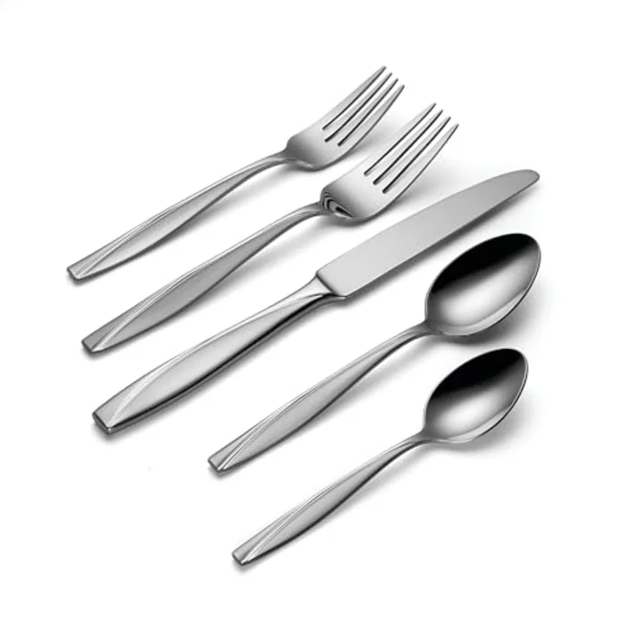 Cleo 45 Piece Everyday Flatware Set view 2
