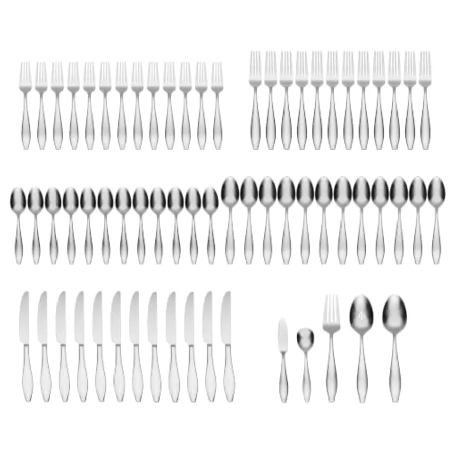 Comet 65 Piece Everyday Flatware Set view 2