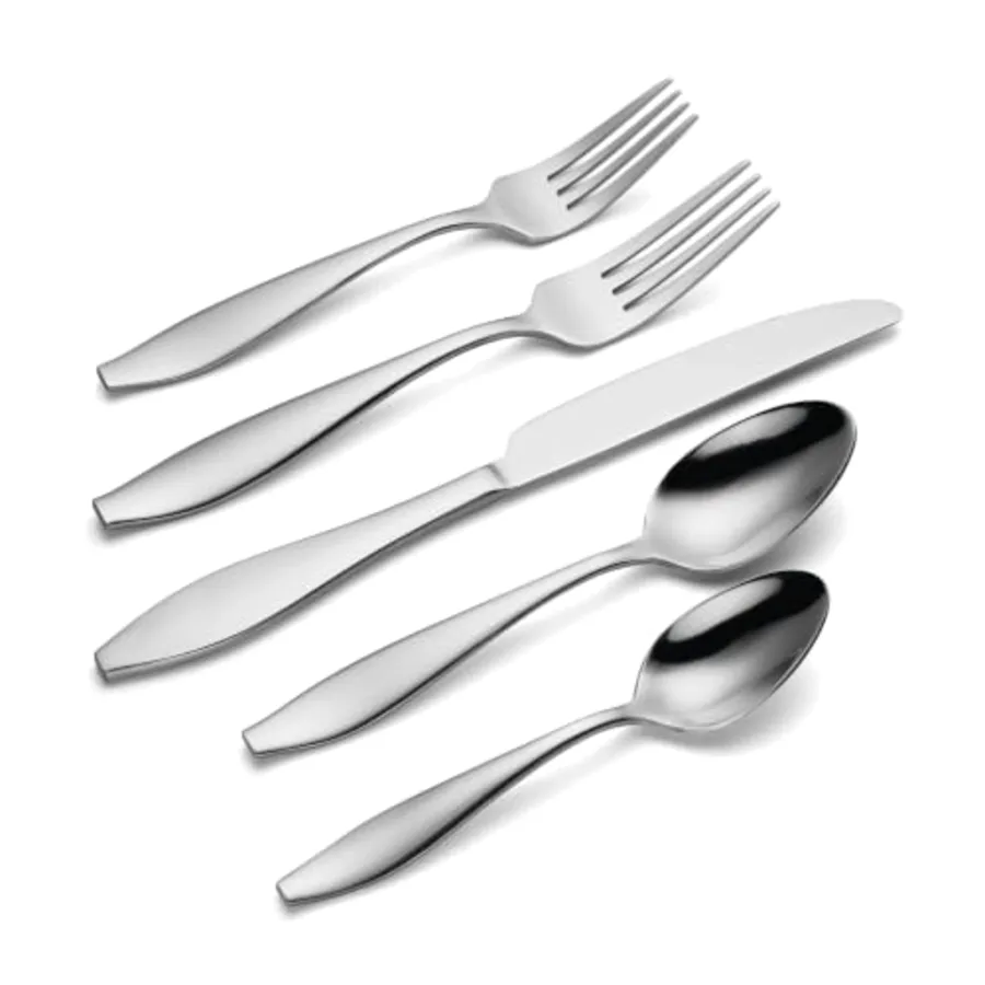 Comet 65 Piece Everyday Flatware Set view 3