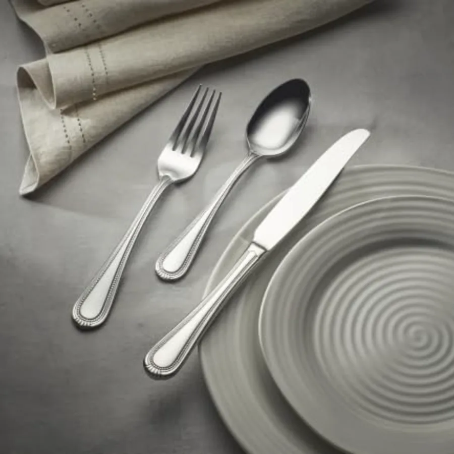 Countess 45-Piece Everyday Flatware Set with Serving view 5