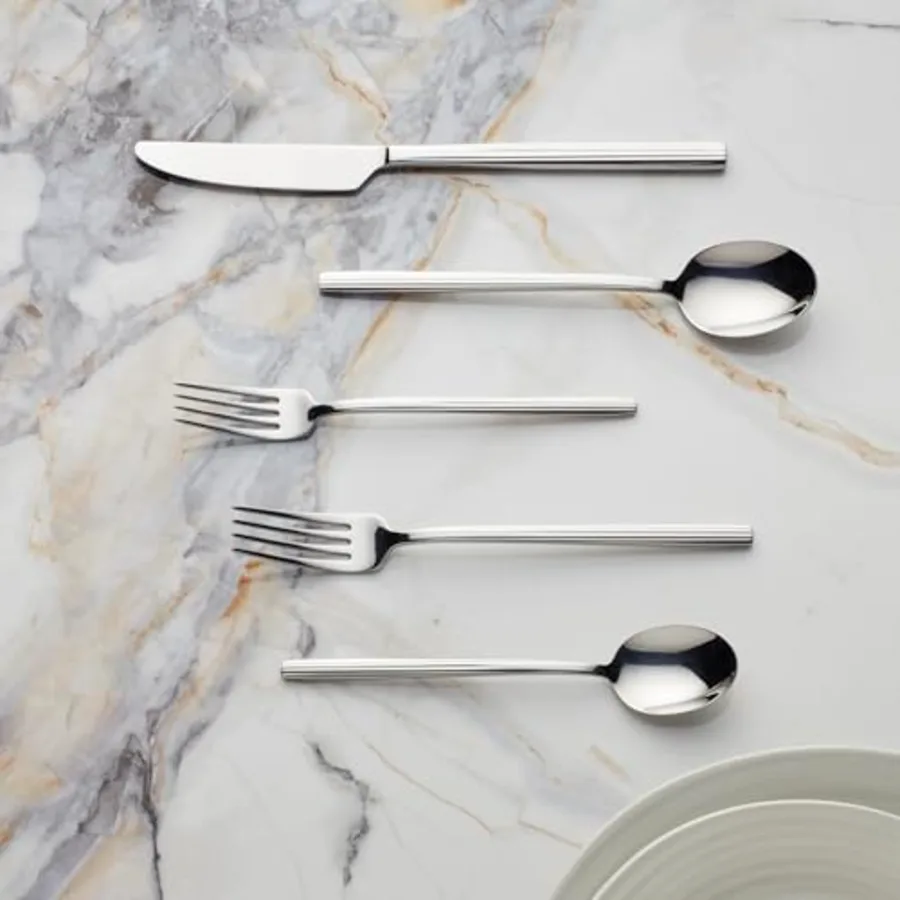 Dean Mirror 20-Piece Everyday Flatware Set view 5