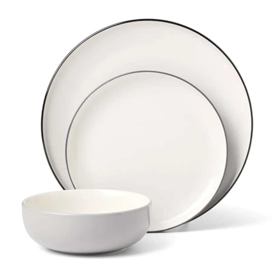 Dinnerware Set 24 Seven Colors Pumice 12-Piece Set