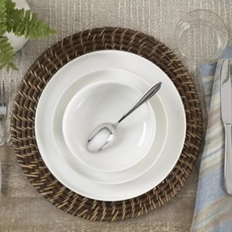 Dinnerware Set 24 Seven White 24-Piece Dinnerware Set view 5