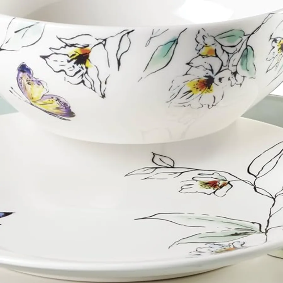 Dinnerware Set Botanica 12-Piece Dinnerware Set view 5
