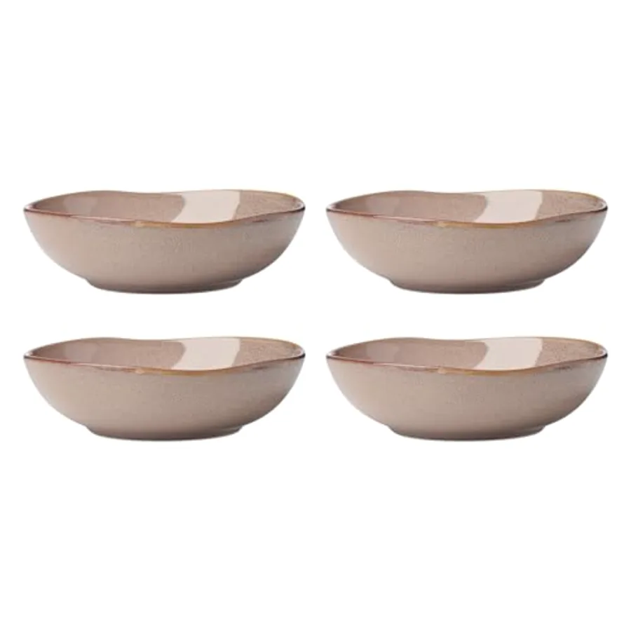 Dinnerware Set Organic Shades Clay Pasta Bowls