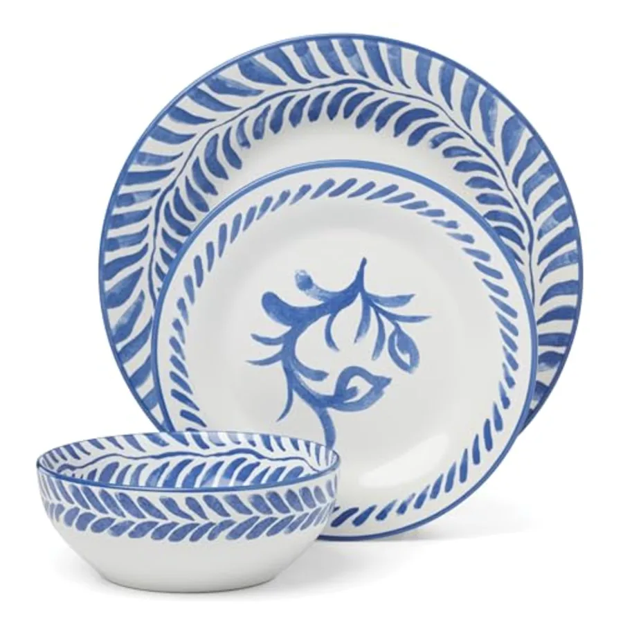 Dinnerware Set Solear Blue 12-Piece Set view 2