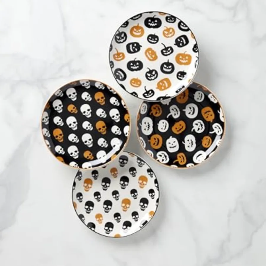 Dinnerware Set Vintro Halloween Accent Plates view 2