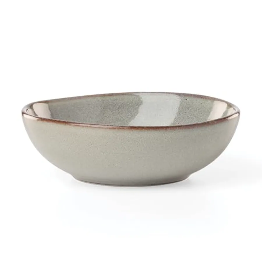 Dinnerware Sets Organic Shades Gray 12-Piece Dinnerware Set view 4