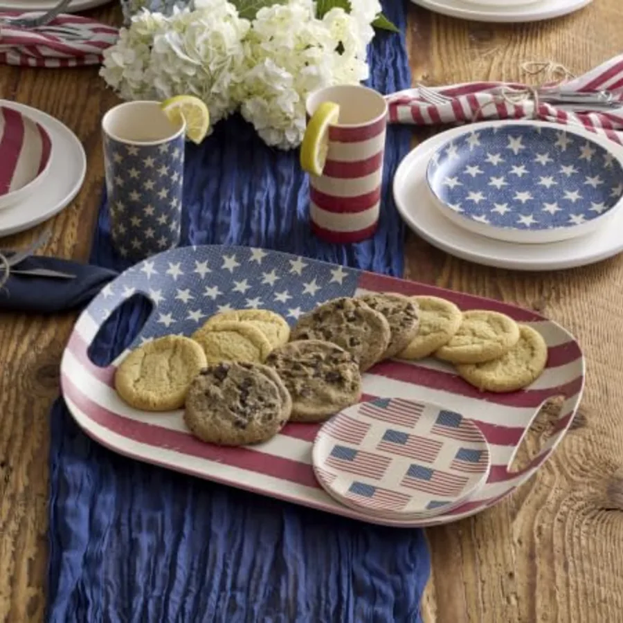 Dinnerware Sets Vintage Americana Tidbit Plates view 3