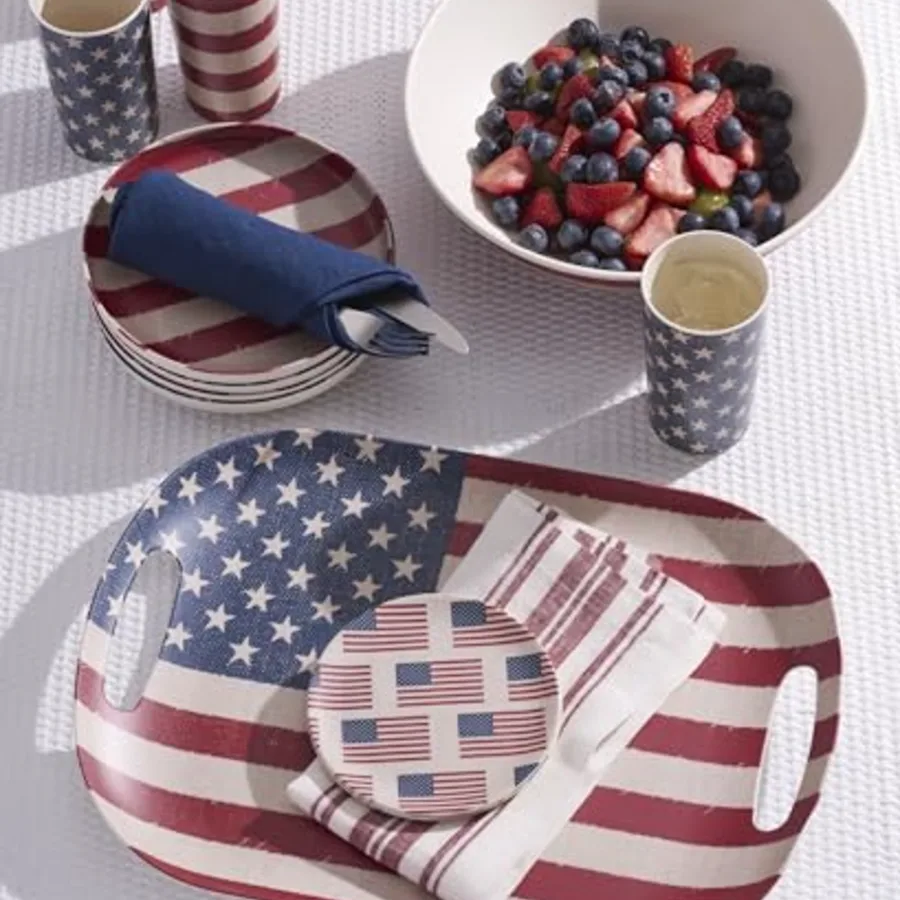 Dinnerware Sets Vintage Americana Tidbit Plates view 4